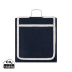 Couverture pliable bleu marine avec poignée