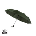 Parapluie pliant vert avec indicateur CO2 2,73 kg