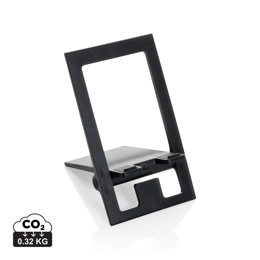 Support pliable noir pour tablette ou smartphone