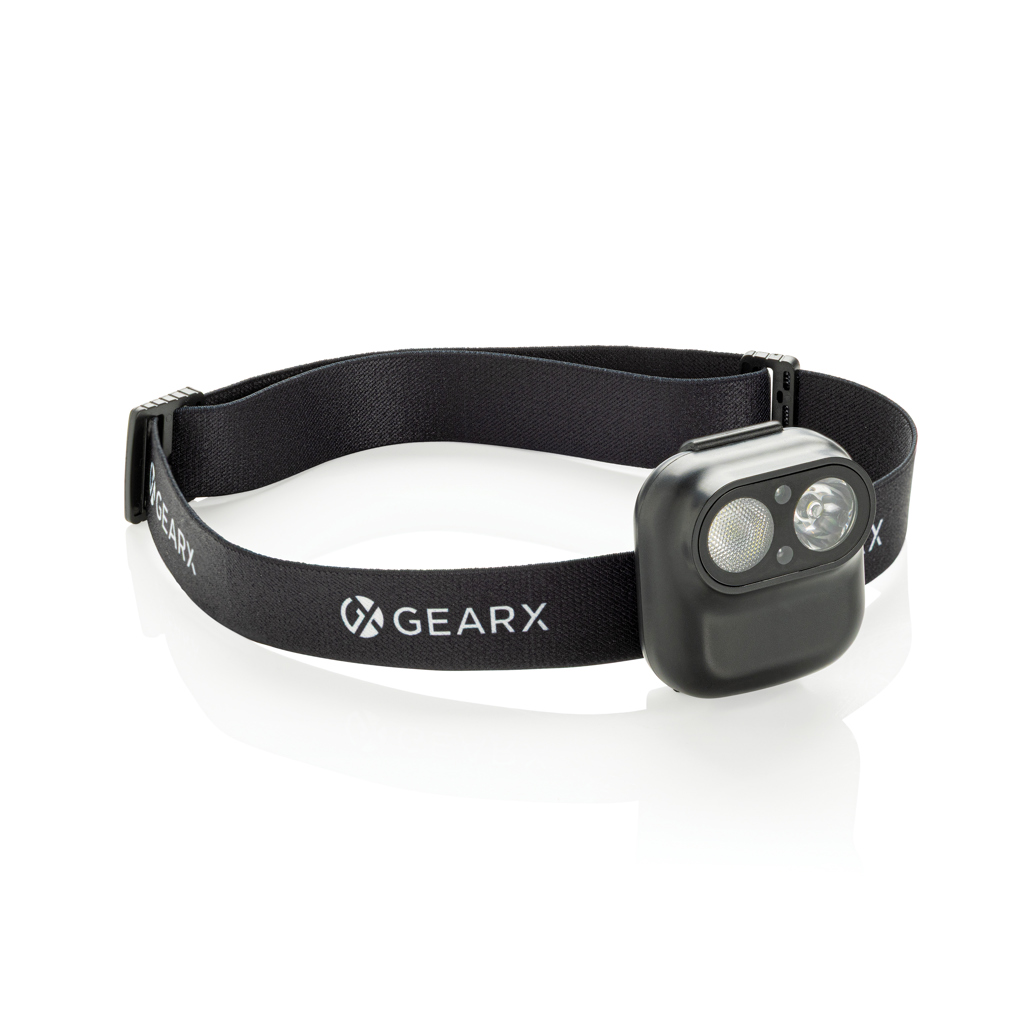 Lampe frontale avec capteur de mouvement en ABS RCS Gear X
