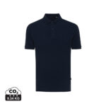 Polo bleu marine à manches courtes