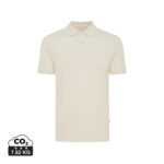 Polo beige à manches courtes