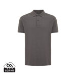 Polo gris à manches courtes