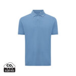 Polo bleu clair avec indicateur CO2 9,29 kg