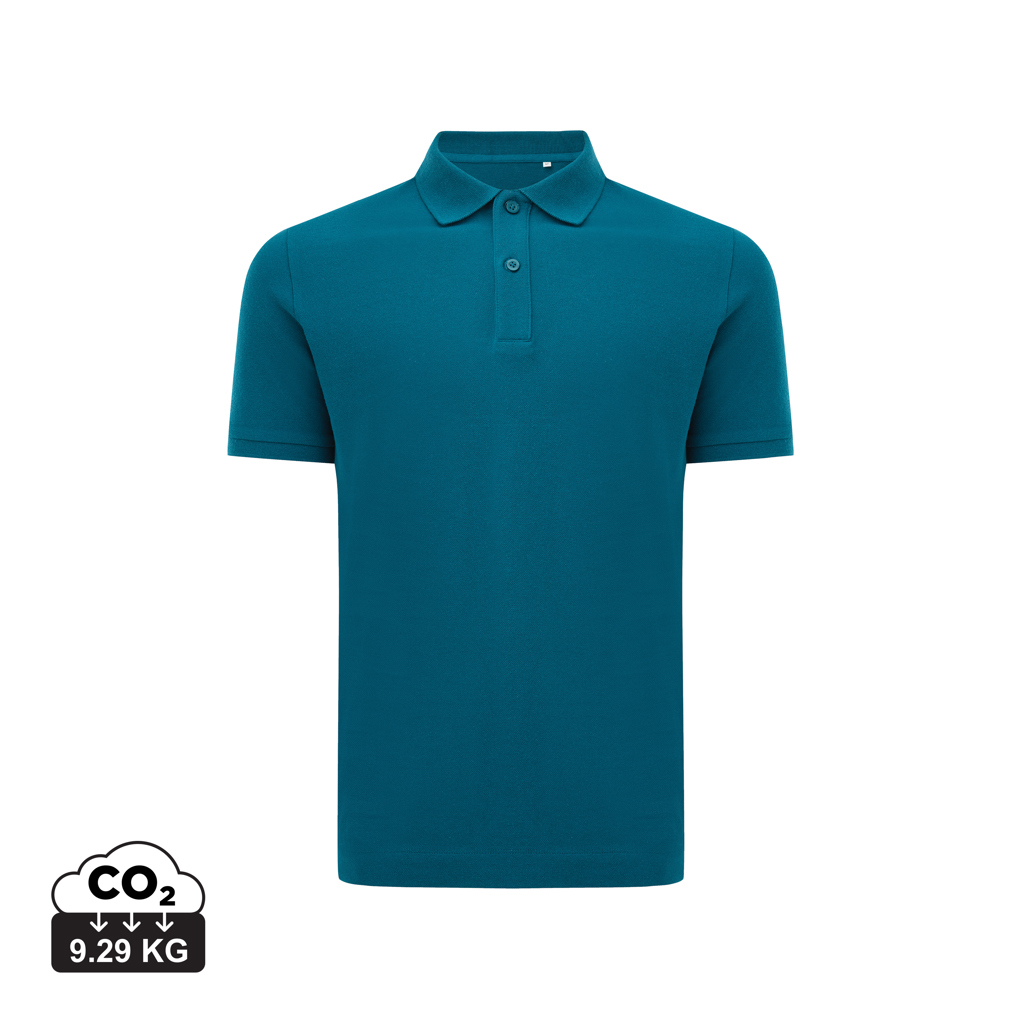 Polo vert canard avec indicateur CO2
