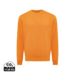 Sweat-shirt orange uni à manches longues