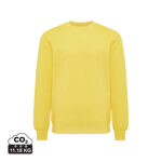 Sweat-shirt jaune uni à manches longues