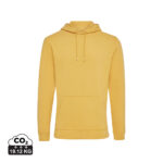 Sweat à capuche jaune avec poche kangourou