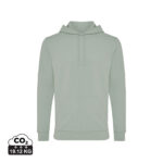 Sweat à capuche vert sauge uni