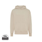 Sweat à capuche beige avec poche kangourou