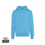 Sweat à capuche bleu clair avec poche kangourou