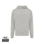 Sweat à capuche gris clair avec poche kangourou