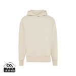Sweat à capuche beige avec poche kangourou