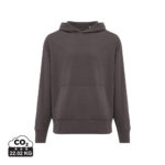 Sweat à capuche marron avec poche kangourou
