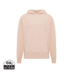 Sweat à capuche beige avec poche kangourou