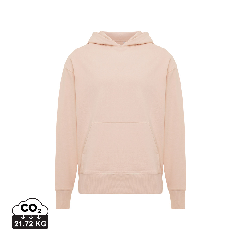 Sweat à capuche beige avec poche kangourou