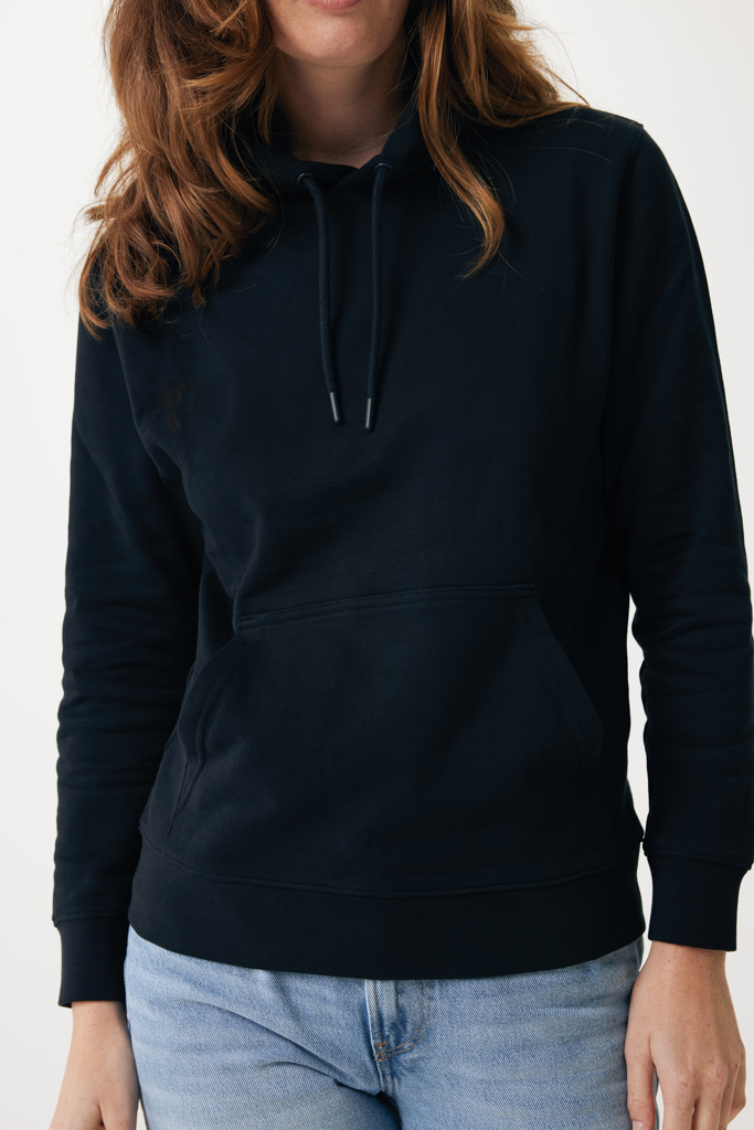 Sweat à capuche noir avec poche kangourou