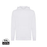 Sweat à capuche gris clair uni
