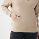 Sweat à capuche beige avec poche kangourou