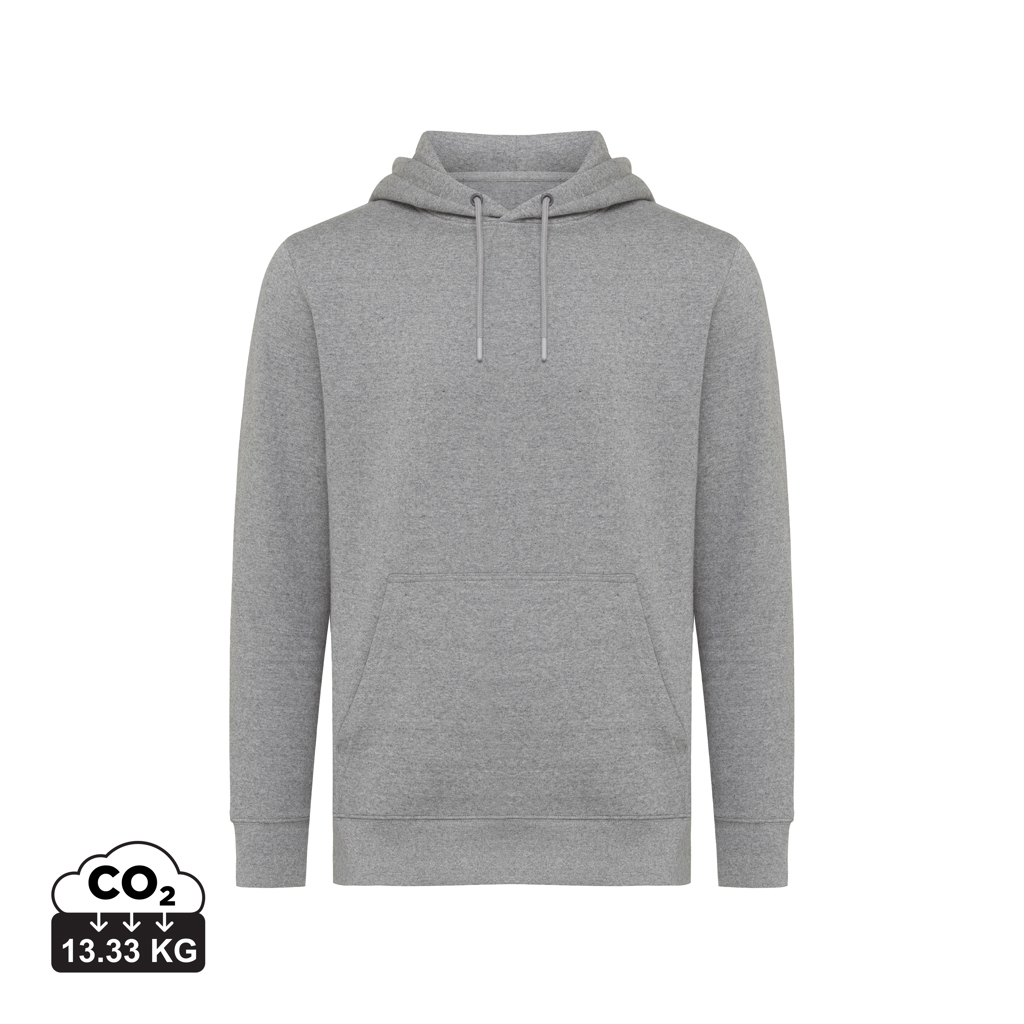 Sweat à capuche gris avec poche kangourou