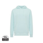 Sweat à capuche vert menthe uni