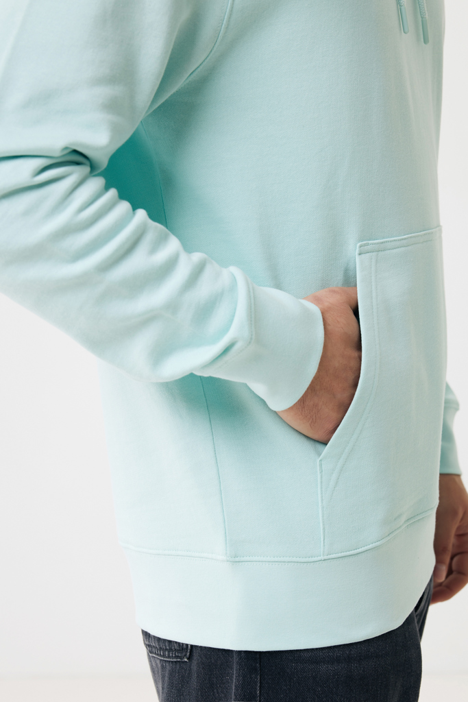 Sweat à capuche vert menthe avec poche