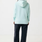 Femme de dos en sweat vert menthe