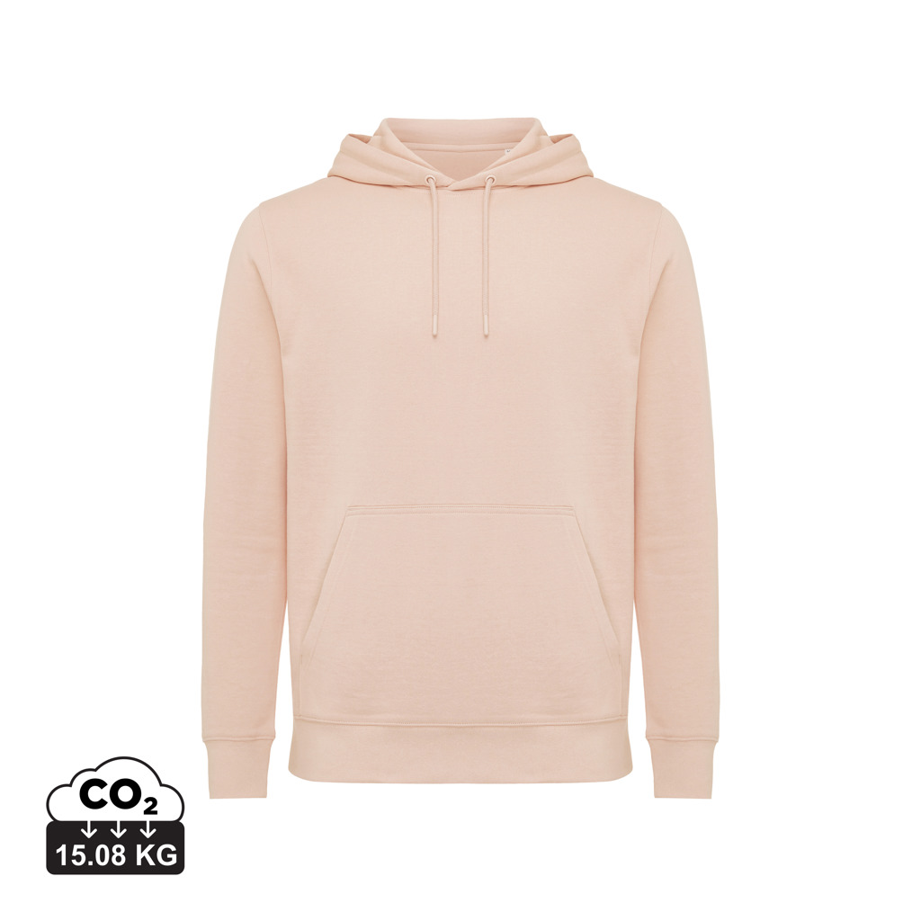Sweat à capuche beige avec poche kangourou