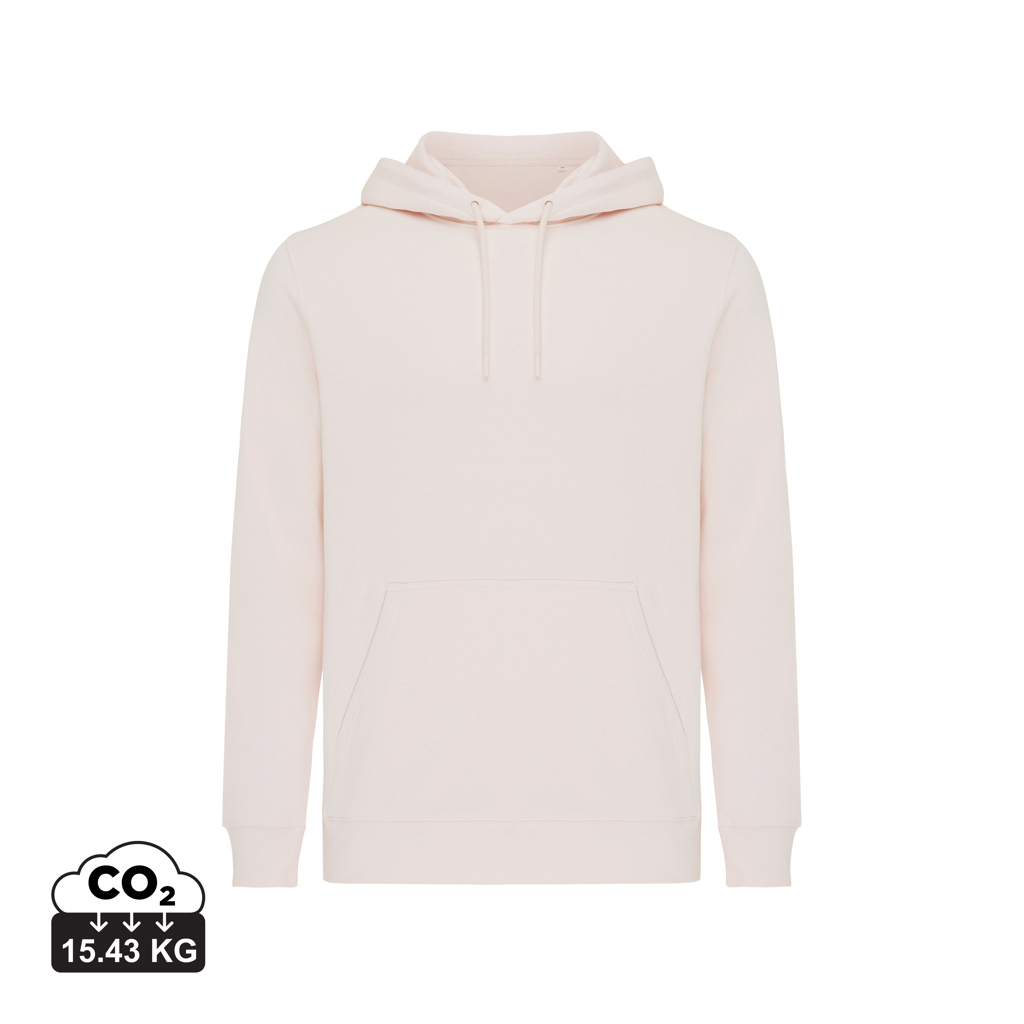 Sweat à capuche beige clair avec poche kangourou