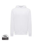 Sweat à capuche blanc uni