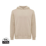 Sweat à capuche beige minimaliste
