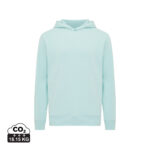 Sweat à capuche vert pastel uni