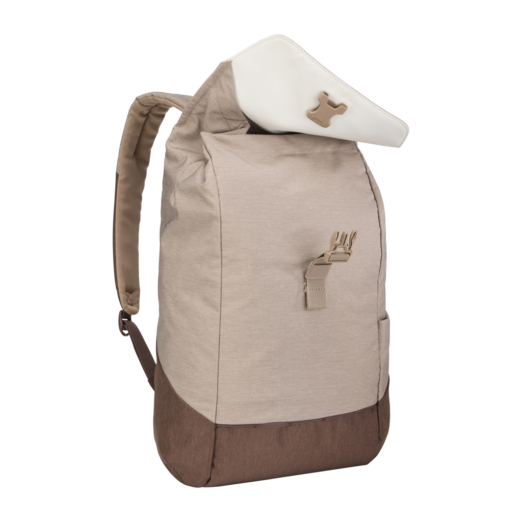 Sac à dos beige et marron moderne
