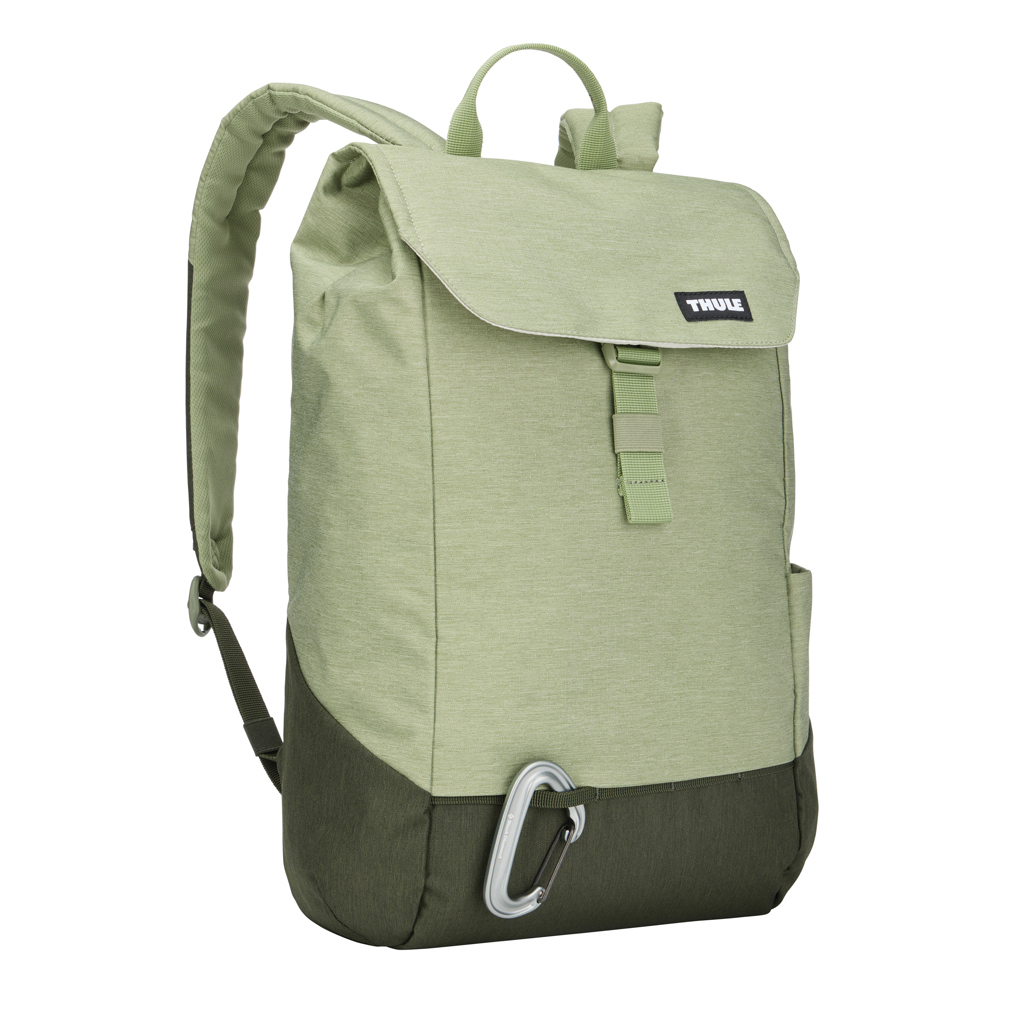 Sac à dos vert Thule avec mousqueton