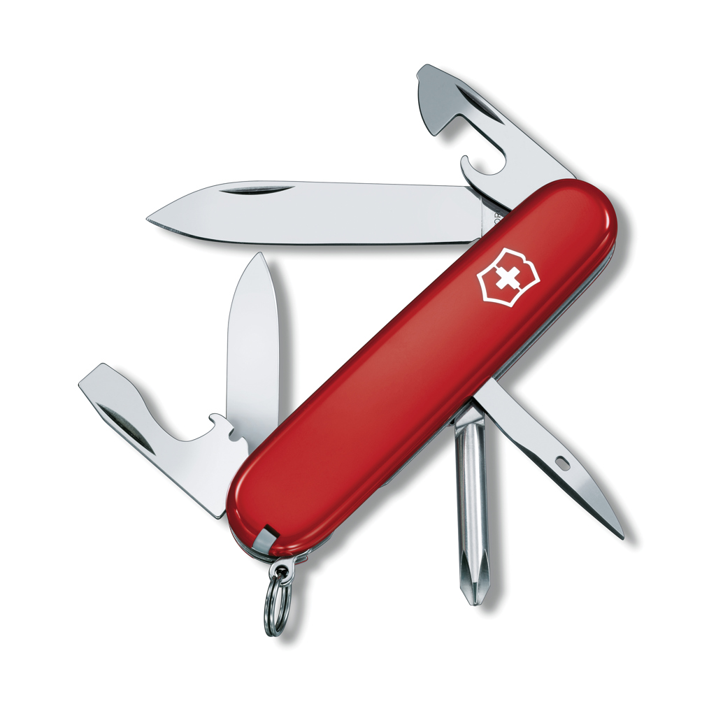 VICTORINOX Couteau de poche 12 fonctions Swiss Army Tinker
