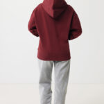Personne de dos en hoodie bordeaux