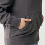 Sweat à capuche gris avec poche kangourou